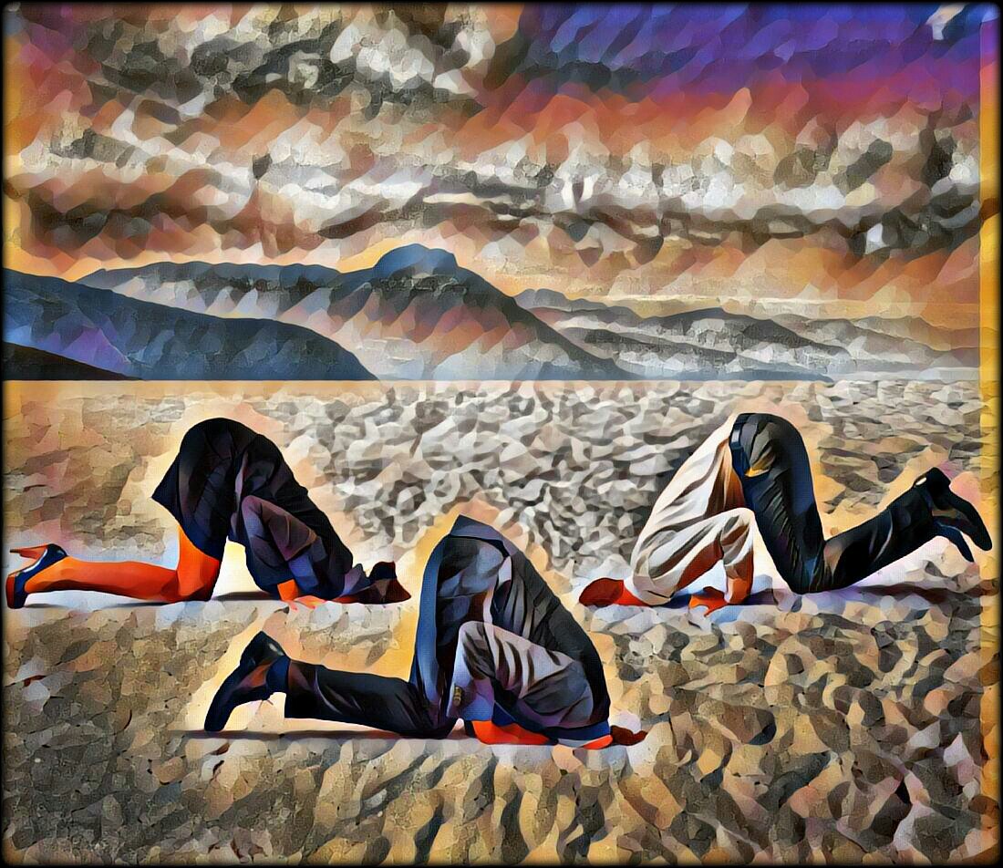 Illuminated Living: Burying Your Head In The Sand